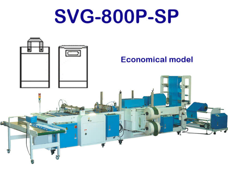 Mesin Tas Belanja Penyegelan Sisi Multi Fungsi - SVG-800P-SP