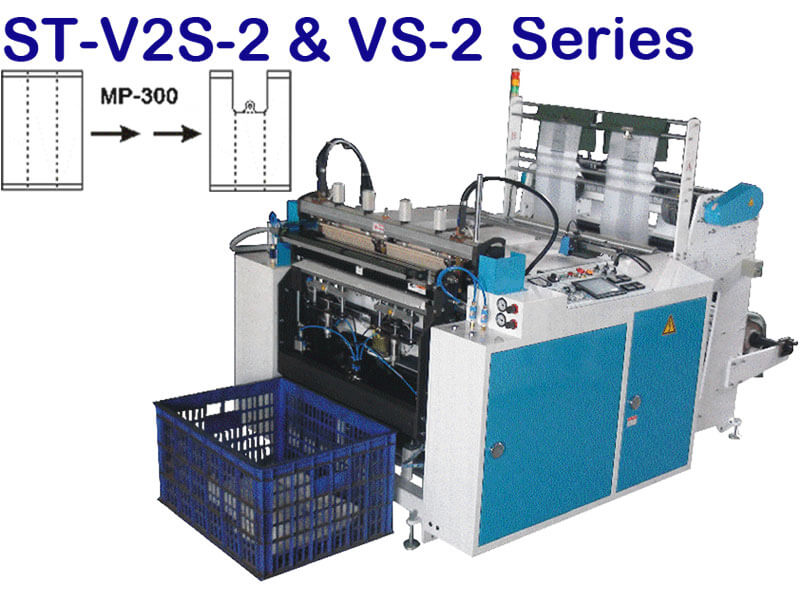 Półautomatyczna maszyna do torebek z koszulkami - ST-V2S-2 & ST-VS-2 Series