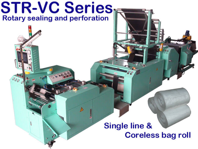 Mașină de rulare pentru sac fără miez - STR-VC Series