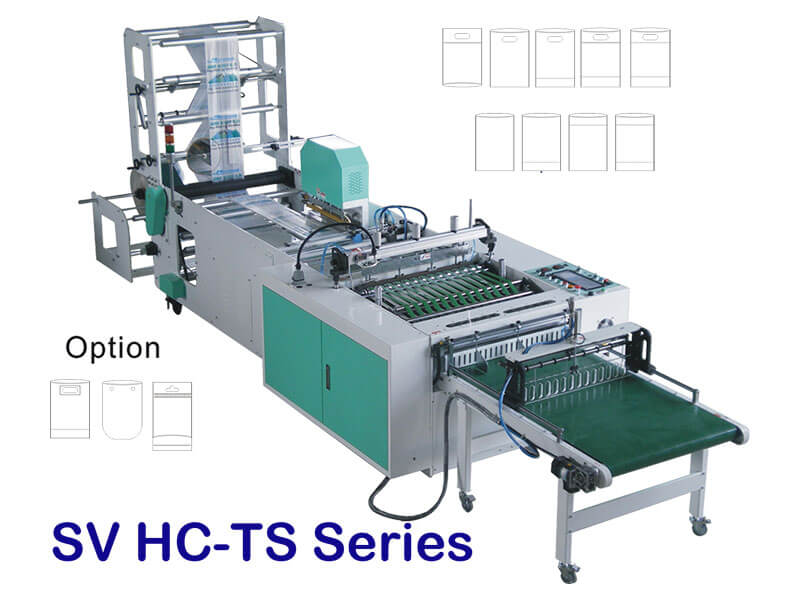 آلة الأكياس مع جهاز الختم والرقعة الشق - SV-HC-TS Series