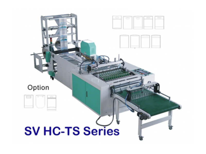 स्लिट सील और पैच डिवाइस के साथ बैग मशीन - SV-HC-TS Series