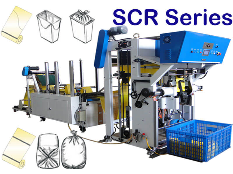 रोल मशीन पर कोरलेस और कोर बैग - SCR Series