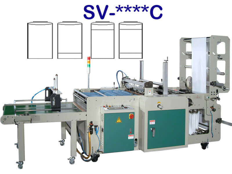 Uniwersalna maszyna do zgrzewania bocznego worków - SV-C Series