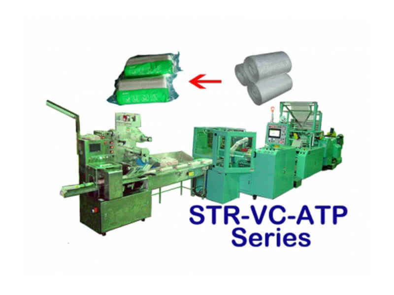 Saco Sem Núcleo Em Máquina De Rolo - STR-VC-ATP Series