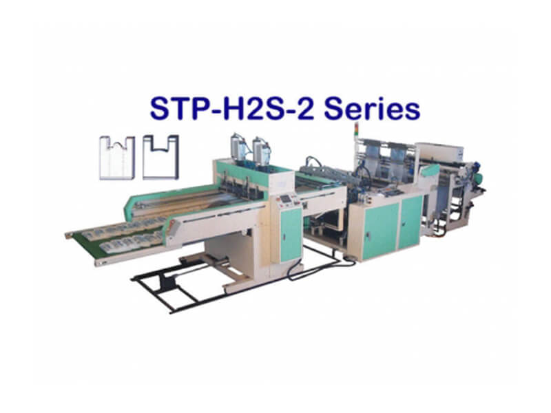 Super High Speed Fully Auto T Shirt Bag Machine - STP-H2S-2 Series